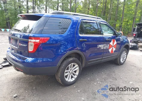 2014 Ford Explorer Xlt из США, поврежденный, VIN 1FM5K8D80EGB49727